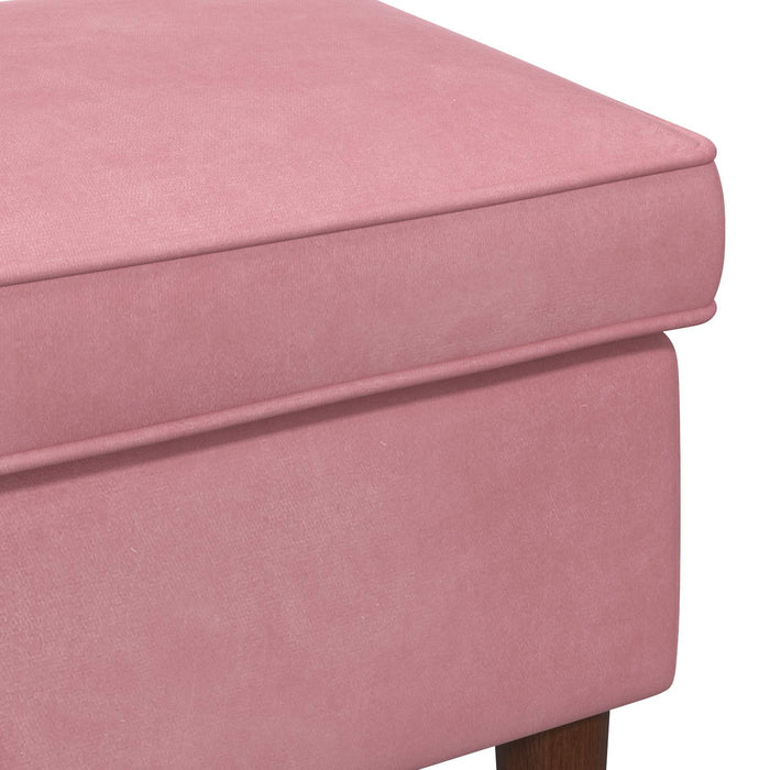 Taburet Roz 55 x 35 x 41 cm Catifea - WALTI WALTI