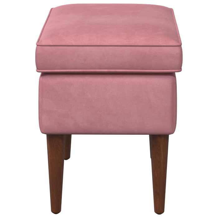 Taburet Roz 55 x 35 x 41 cm Catifea - WALTI WALTI