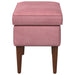 Taburet Roz 55 x 35 x 41 cm Catifea - WALTI WALTI