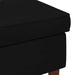Taburet Negru 55 x 35 x 41 cm Catifea - WALTI WALTI