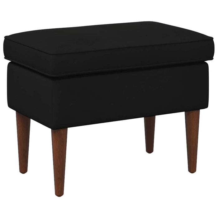 Taburet Negru 55 x 35 x 41 cm Catifea - WALTI WALTI