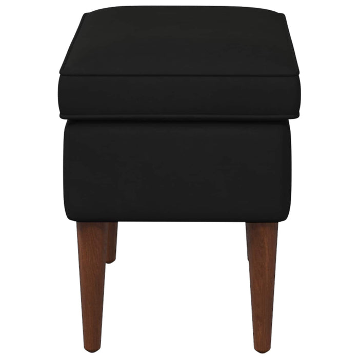 Taburet Negru 55 x 35 x 41 cm Catifea - WALTI WALTI