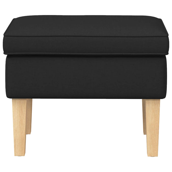 Taburet Negru 55 x 35 x 41 cm Țesătură - WALTI WALTI