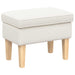 Taburet Crem 55 x 35 x 41 cm Bouclé - WALTI WALTI
