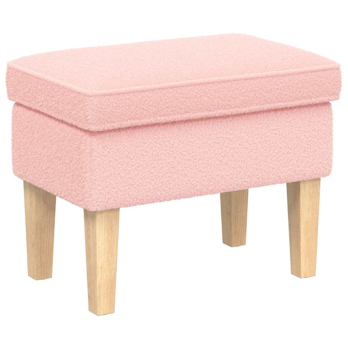 Taburet Roz 55 x 35 x 41 cm Bouclé - WALTI WALTI