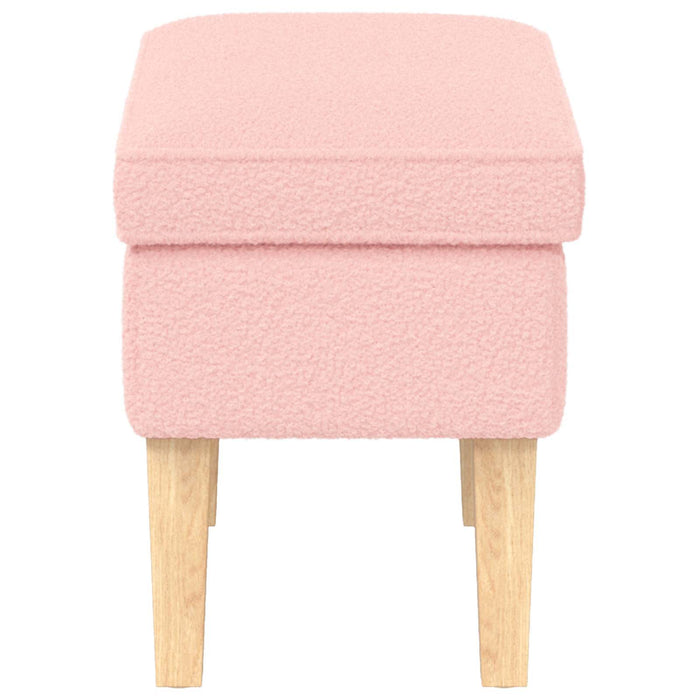 Taburet Roz 55 x 35 x 41 cm Bouclé - WALTI WALTI