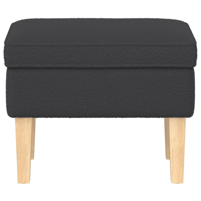 Taburet Gri închis 55 x 35 x 41 cm Bouclé - WALTI WALTI