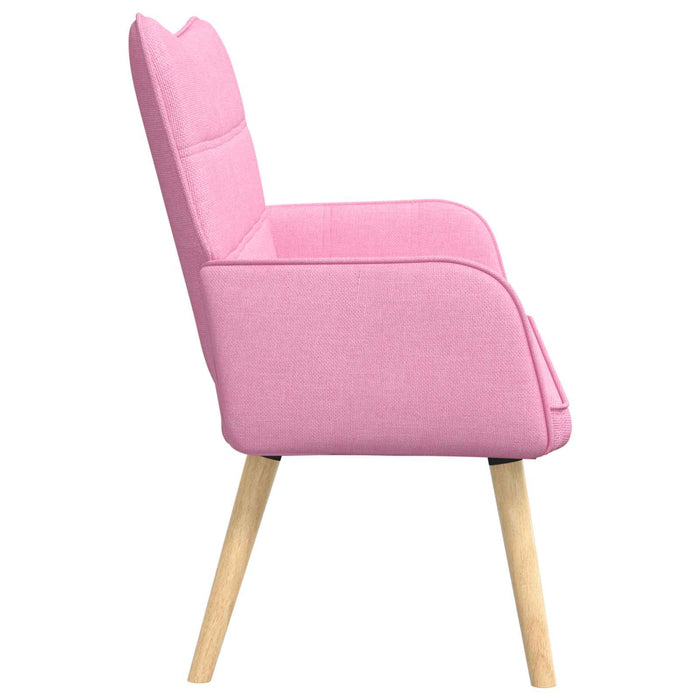 Canapea cu două locuri Roz 115 x 61 x 87 cm țesătură - WALTI WALTI