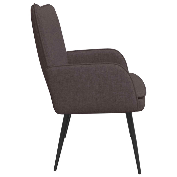Canapea cu 2 locuri Maro închis 115 x 61 x 87 cm țesătură - WALTI WALTI