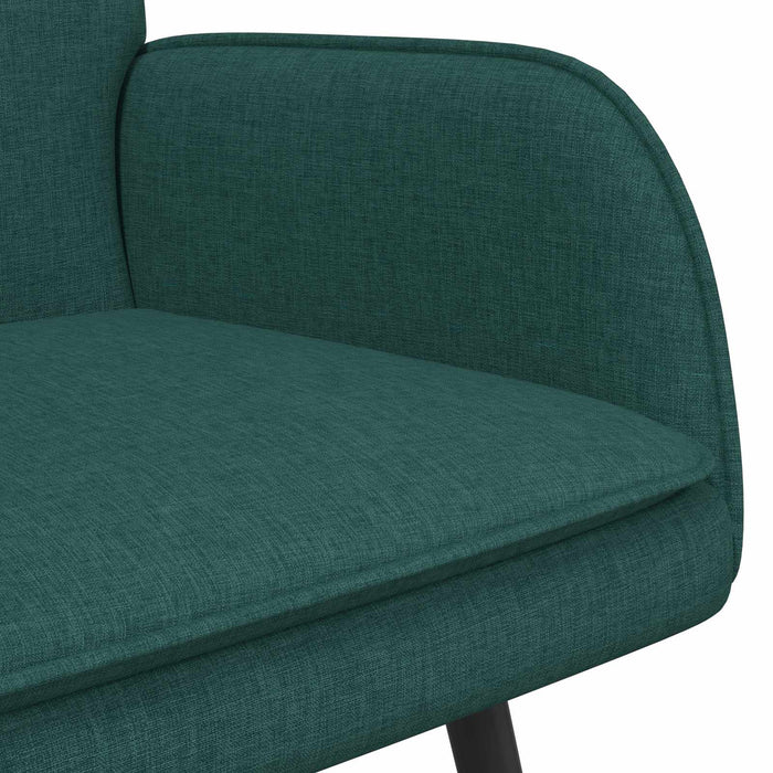 Canapea cu 2 locuri Verde închis 115 x 61 x 87 cm țesătură - WALTI WALTI