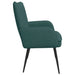 Canapea cu 2 locuri Verde închis 115 x 61 x 87 cm țesătură - WALTI WALTI