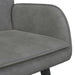 Canapea cu două locuri Gri închis 115 x 61 x 87 cm Catifea - WALTI WALTI