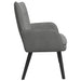 Canapea cu două locuri Gri închis 115 x 61 x 87 cm Catifea - WALTI WALTI