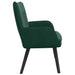Canapea cu două locuri Verde închis 115 x 61 x 87 cm Catifea - WALTI WALTI