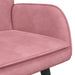 Canapea cu două locuri Roz 115 x 61 x 87 cm Catifea - WALTI WALTI