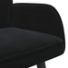 Canapea cu două locuri Negru 115 x 61 x 87 cm Catifea - WALTI WALTI