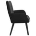 Canapea cu două locuri Negru 115 x 61 x 87 cm Catifea - WALTI WALTI