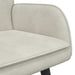 Canapea cu două locuri Crem 115 x 61 x 87 cm Catifea - WALTI WALTI