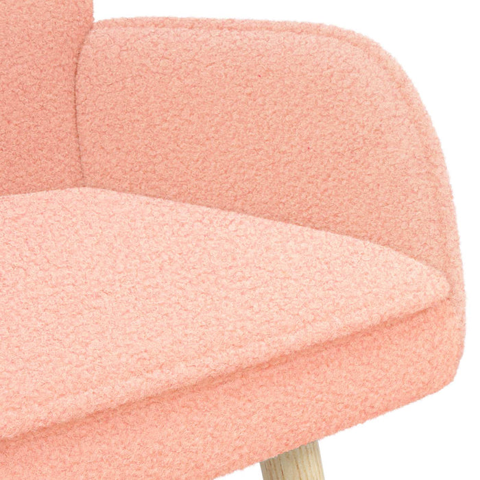 Canapea cu 2 locuri Roz 115 x 61 x 87 cm Bouclé WALTI