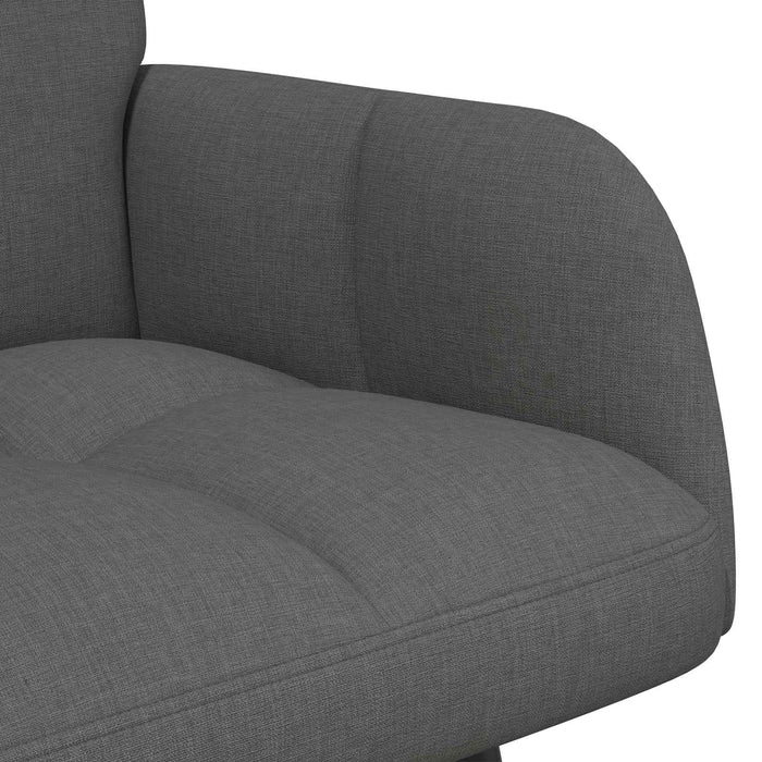 Canapea cu două locuri Gri închis 115 x 61 x 87 cm țesătură - WALTI WALTI