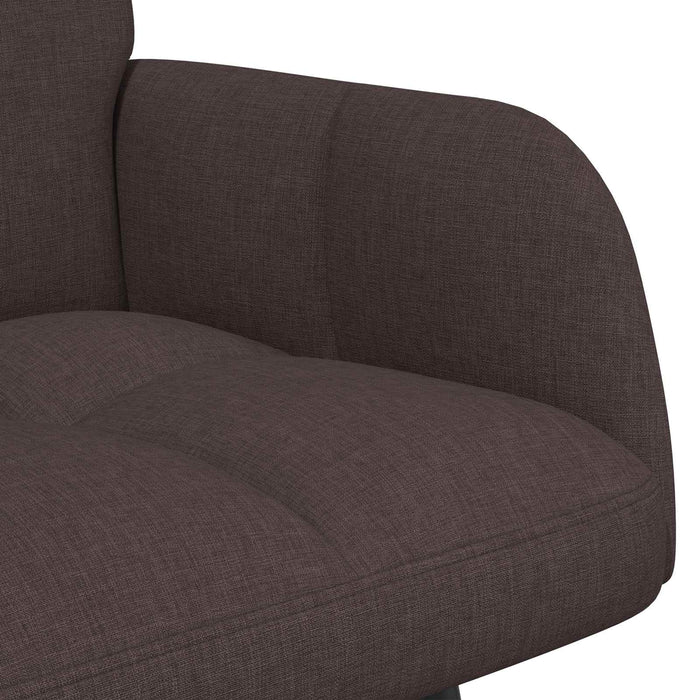 Canapea cu două locuri Maro închis 115 x 61 x 87 cm țesătură - WALTI WALTI