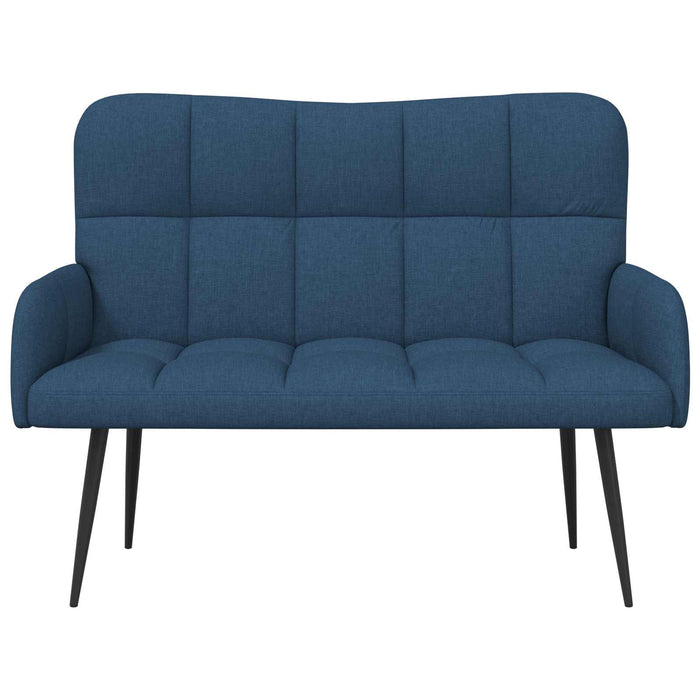 Canapea cu două locuri albastru 115 x 61 x 87 cm țesătură - WALTI WALTI