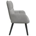 Canapea cu două locuri Gri deschis 115 x 61 x 87 cm Catifea - WALTI WALTI