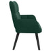 Canapea cu două locuri Verde închis 115 x 61 x 87 cm Catifea - WALTI WALTI