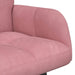 Canapea cu două locuri Roz 115 x 61 x 87 cm Catifea - WALTI WALTI