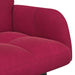 Canapea cu două locuri bordo 115 x 61 x 87 cm Catifea - WALTI WALTI