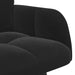 Canapea cu două locuri Negru 115 x 61 x 87 cm Catifea - WALTI WALTI