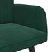 Canapea cu două locuri Verde închis 115 x 61 x 87 cm Catifea - WALTI WALTI