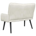 Canapea cu două locuri Crem 115 x 61 x 87 cm Catifea - WALTI WALTI