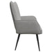 Canapea cu două locuri Gri deschis 115 x 61 x 87 cm Catifea - WALTI WALTI