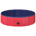 Piscină pliabilă pentru câini Roșu 80 x 80 x 20 cm PVC - WALTI WALTI