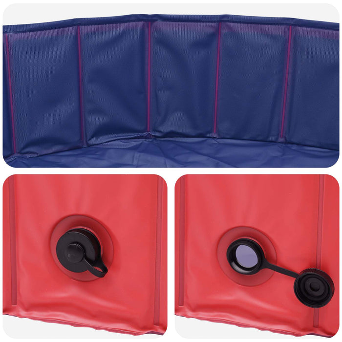 Piscină pentru copii Roșu Ø300 x 38 cm - WALTI WALTI