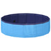 Piscină pliabilă pentru câini albastru 80 x 80 x 20 cm PVC - WALTI WALTI