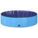 Piscină pliabilă pentru câini albastru 120 x 120 x 30 cm PVC - WALTI WALTI