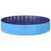 Piscină pliabilă pentru câini albastru 160 x 160 x 30 cm PVC - WALTI WALTI