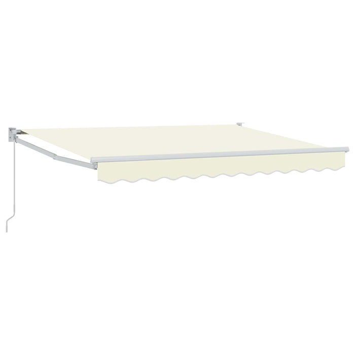 Copertină retractabilă manuală Crem 3,5 x 2 m - WALTI WALTI