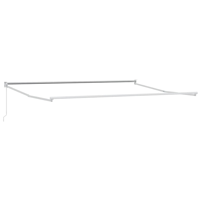 Copertină retractabilă Gri deschis 4 x 2 m WALTI
