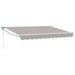 Cort electric retractabil Gri deschis 3,5 x 2 m - WALTI WALTI