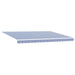 Cort electric retractabil Albastru și Alb 4 x 2 m - WALTI WALTI