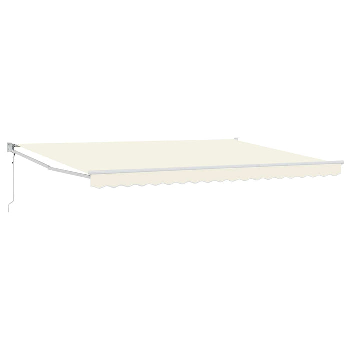 Cort electric retractabil Crem 4 x 2 m - WALTI WALTI