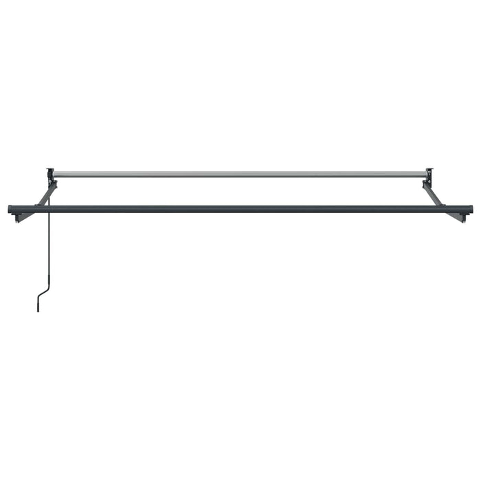Copertină retractabilă manuală Galben și alb 3 x 2 m - WALTI WALTI