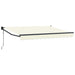 Cort electric retractabil Crem 3 x 2 m - WALTI WALTI