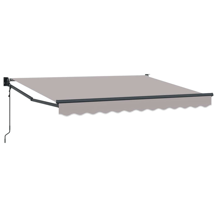 Cort electric retractabil Gri deschis 3,5 x 2 m - WALTI WALTI
