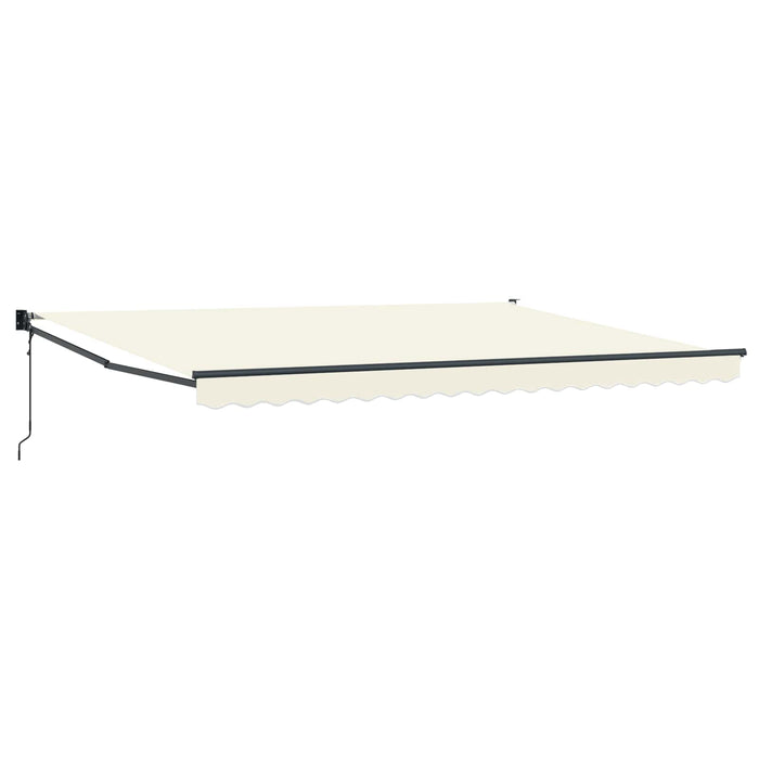 Cort electric retractabil Crem 4 x 2 m - WALTI WALTI