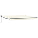 Cort electric retractabil Crem 4 x 2 m - WALTI WALTI