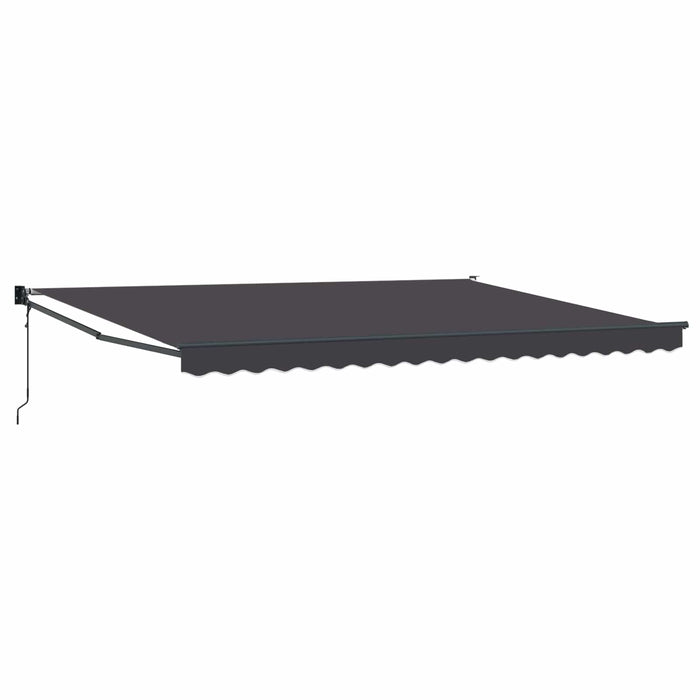 Cort electric retractabil Antracit 4 x 2 m - WALTI WALTI